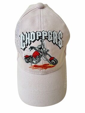 Y2K Choppers Embroidered Motorcycle Trucker Baseball Cap Hat Biker Streetwear